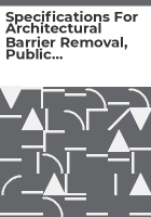 Specifications_for_architectural_barrier_removal__Public_Library___Leisure_Years_Center__Salina__Kansas